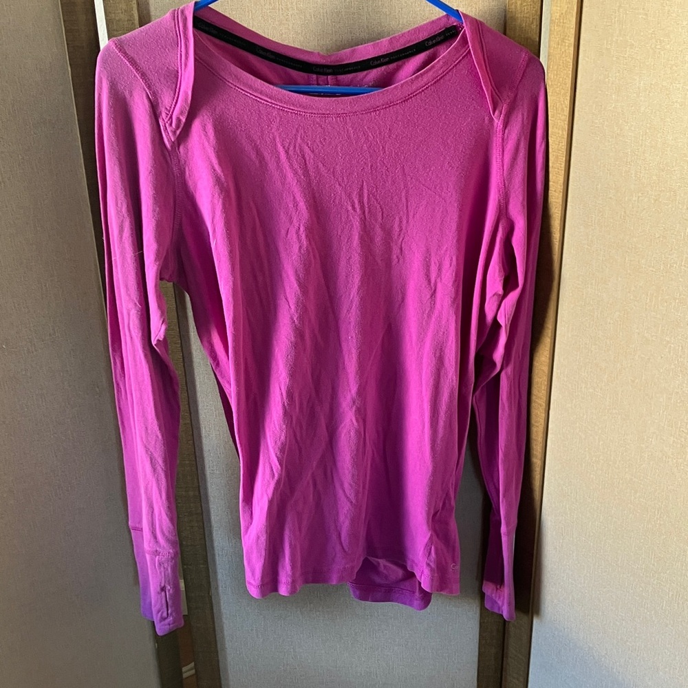 FINAL MARKDOWN Calvin Klein Performance Fuchsia Top large